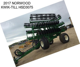 2017 NORWOOD KWIK-TILL HSD3075