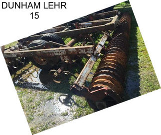 DUNHAM LEHR 15