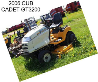2006 CUB CADET GT3200