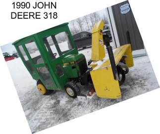 1990 JOHN DEERE 318