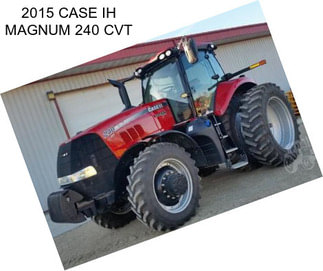 2015 CASE IH MAGNUM 240 CVT