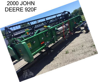 2000 JOHN DEERE 920F