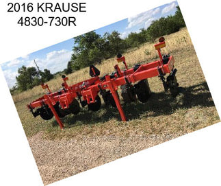 2016 KRAUSE 4830-730R