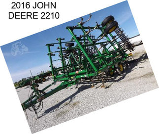 2016 JOHN DEERE 2210