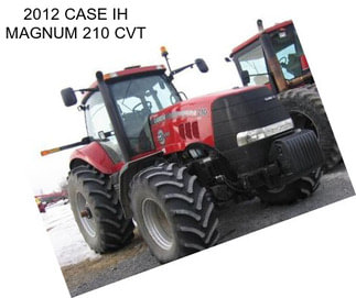 2012 CASE IH MAGNUM 210 CVT