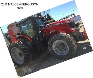 2011 MASSEY-FERGUSON 8660