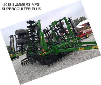 2018 SUMMERS MFG SUPERCOULTER PLUS