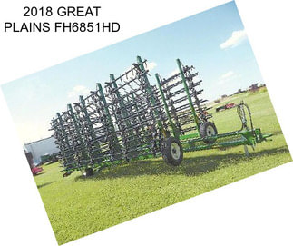 2018 GREAT PLAINS FH6851HD