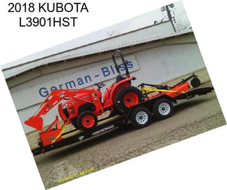 2018 KUBOTA L3901HST