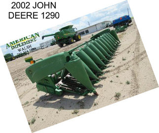 2002 JOHN DEERE 1290