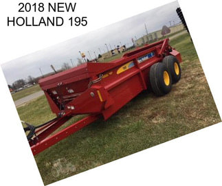 2018 NEW HOLLAND 195