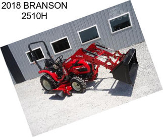 2018 BRANSON 2510H