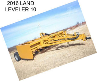 2016 LAND LEVELER 10