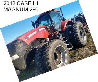 2012 CASE IH MAGNUM 290