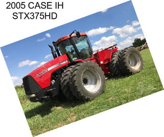 2005 CASE IH STX375HD