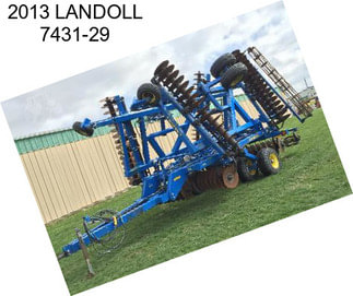 2013 LANDOLL 7431-29