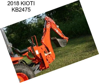 2018 KIOTI KB2475