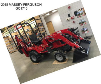 2018 MASSEY-FERGUSON GC1710