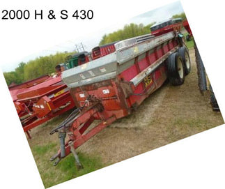 2000 H & S 430