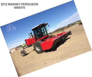 2012 MASSEY-FERGUSON WR9770