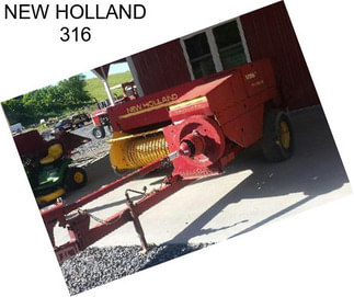 NEW HOLLAND 316