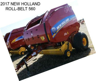 2017 NEW HOLLAND ROLL-BELT 560