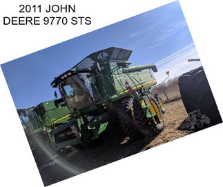 2011 JOHN DEERE 9770 STS