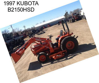 1997 KUBOTA B2150HSD