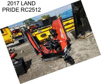 2017 LAND PRIDE RC2512