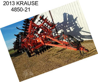 2013 KRAUSE 4850-21