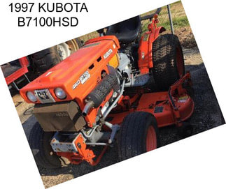 1997 KUBOTA B7100HSD