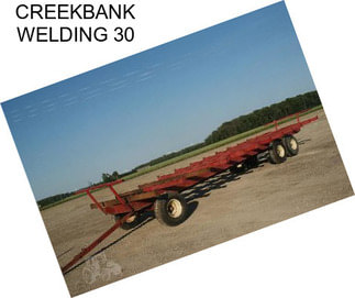 CREEKBANK WELDING 30