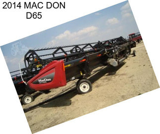 2014 MAC DON D65