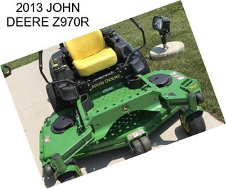 2013 JOHN DEERE Z970R