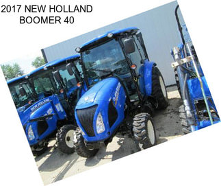 2017 NEW HOLLAND BOOMER 40