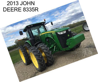 2013 JOHN DEERE 8335R