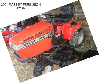 2001 MASSEY-FERGUSON 2723H