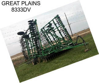 GREAT PLAINS 8333DV