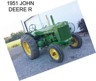 1951 JOHN DEERE R