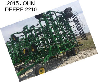 2015 JOHN DEERE 2210