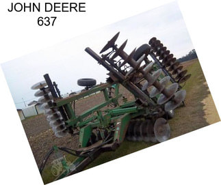 JOHN DEERE 637