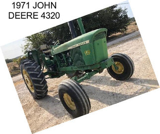 1971 JOHN DEERE 4320