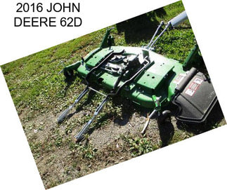 2016 JOHN DEERE 62D