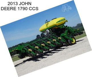 2013 JOHN DEERE 1790 CCS