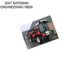 2007 BATEMAN ENGINEERING RB26