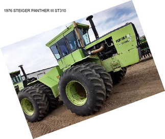 1976 STEIGER PANTHER III ST310