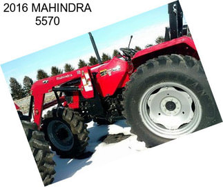 2016 MAHINDRA 5570