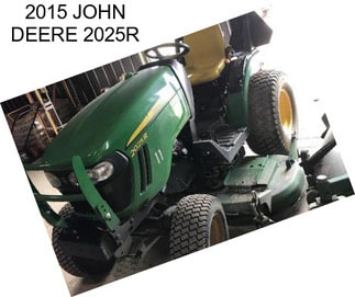 2015 JOHN DEERE 2025R