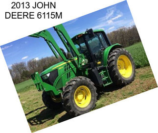 2013 JOHN DEERE 6115M