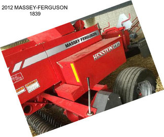 2012 MASSEY-FERGUSON 1839